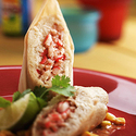 Heart of Idaho� Potato & Crabmeat Tamale